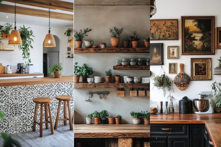 21 Gorgeous Boho Kitchen Ideas