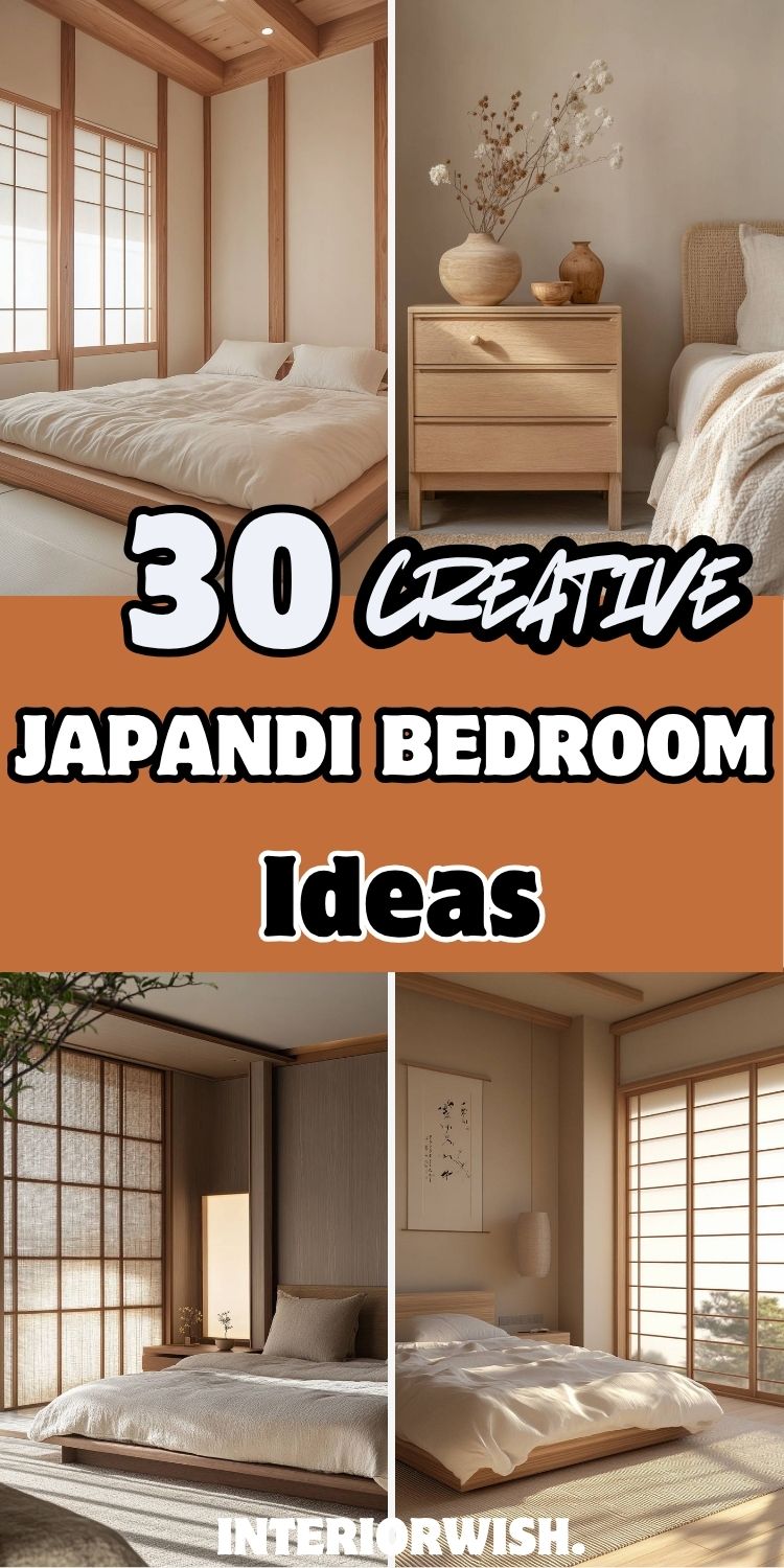 30 Japandi Bedroom Ideas