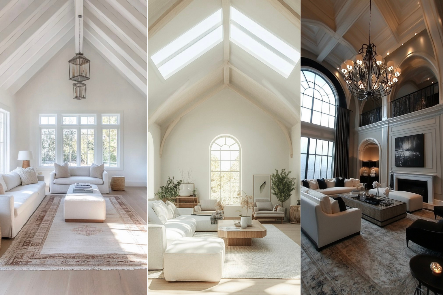 Vaulted Ceiling Living Room Ideas