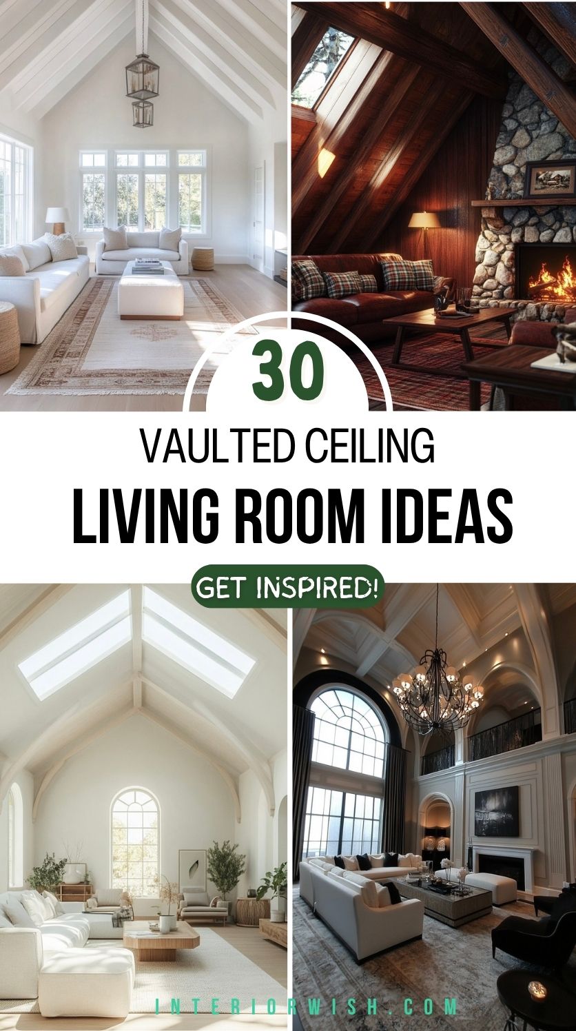 Vaulted Ceiling Living Room Ideas