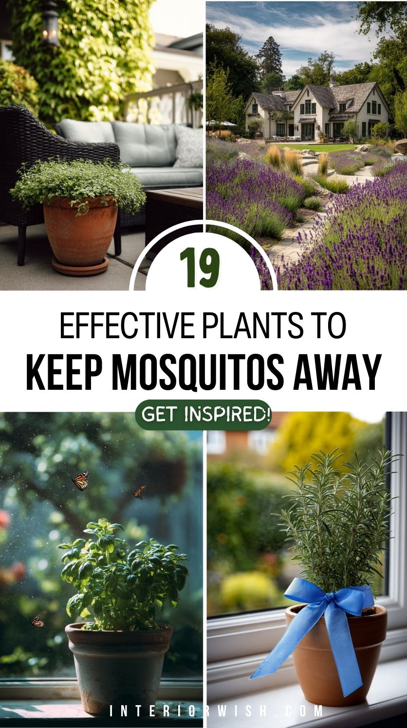 19 Effective Plants To Keep Mosquitos Away