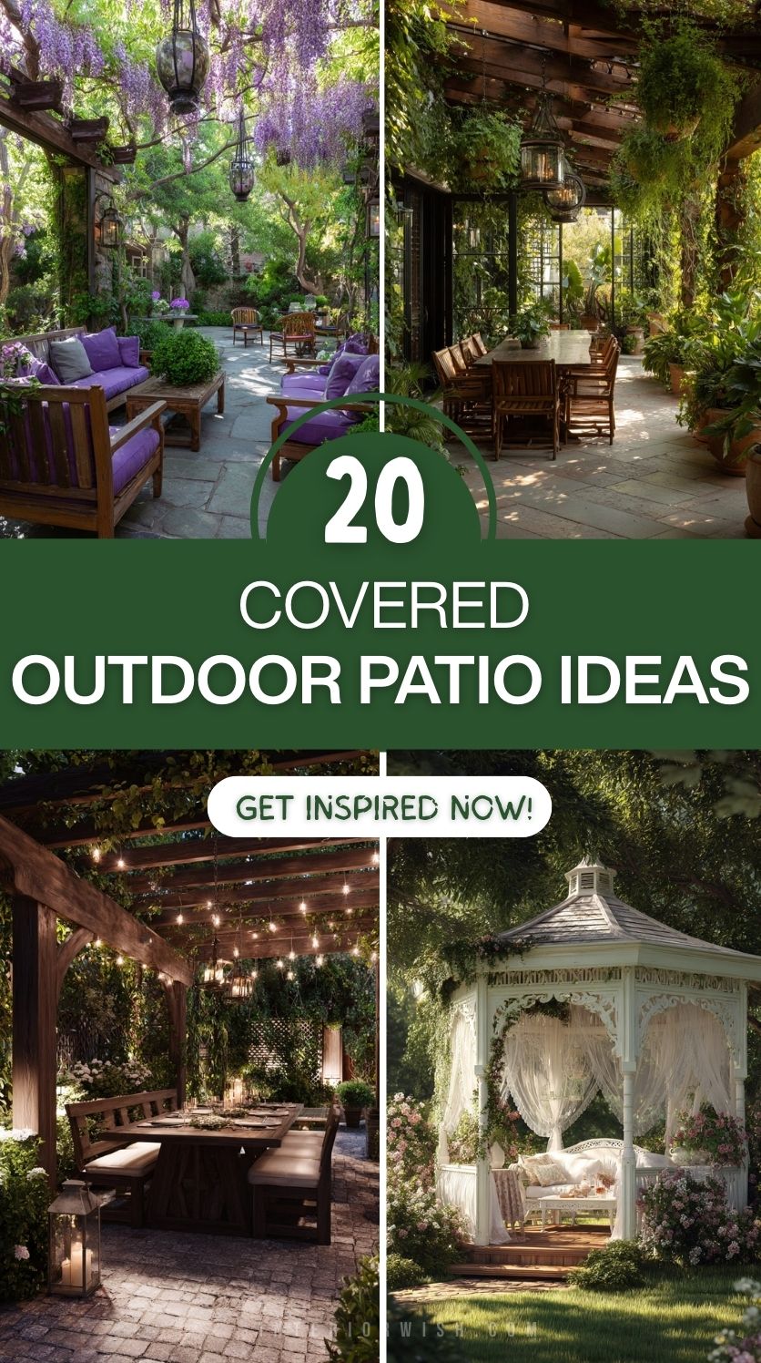 20 Covered Outdoor Patio Ideas For Alfresco Living
