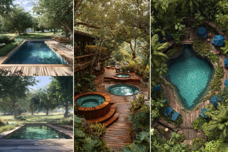 20 Creative Above Ground Pool Deck Ideas