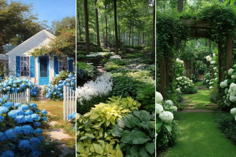 20 Hydrangea And Hostas Landscaping Combinations