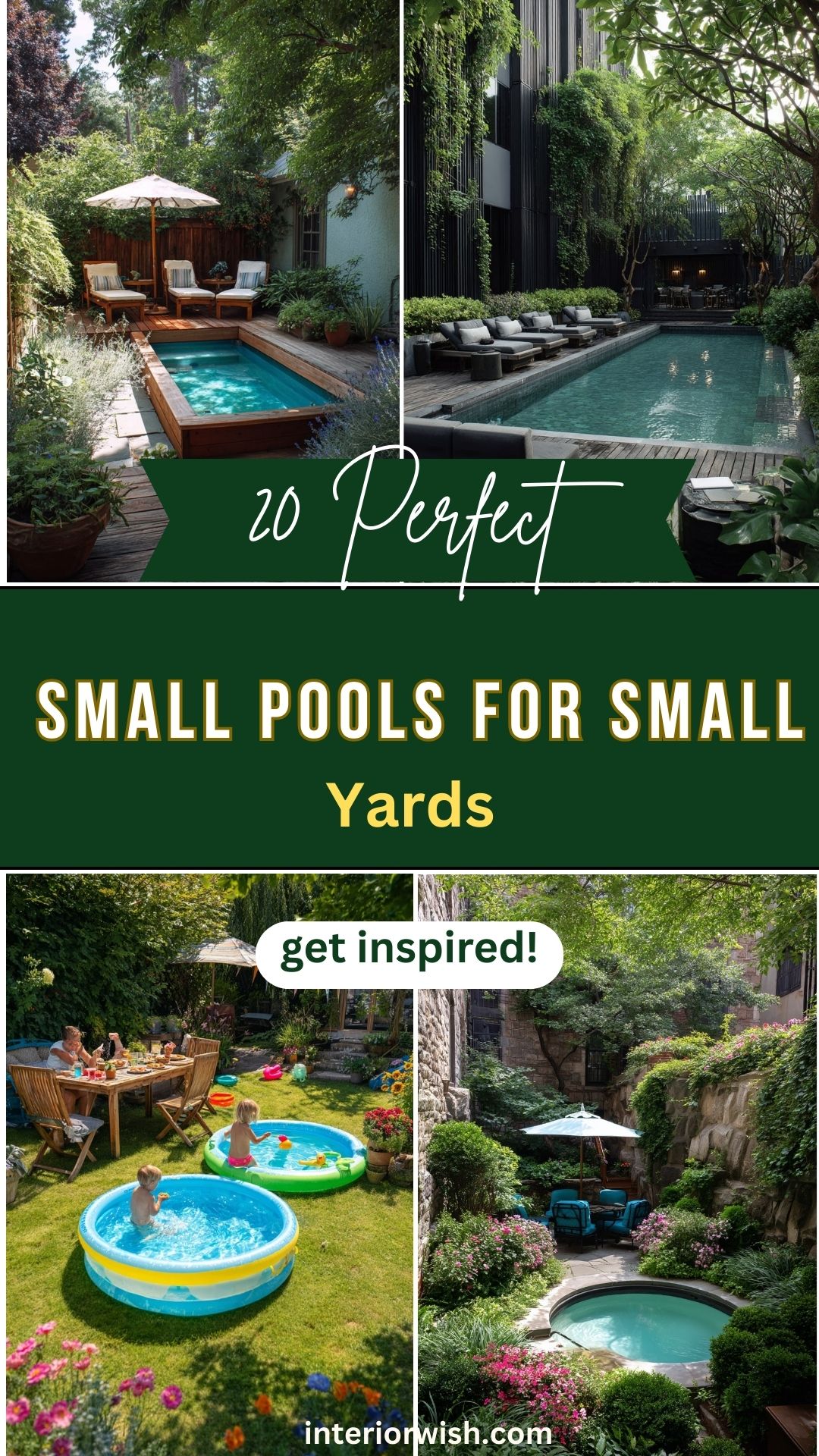 20 Perfect Small Pools For Small Yards
