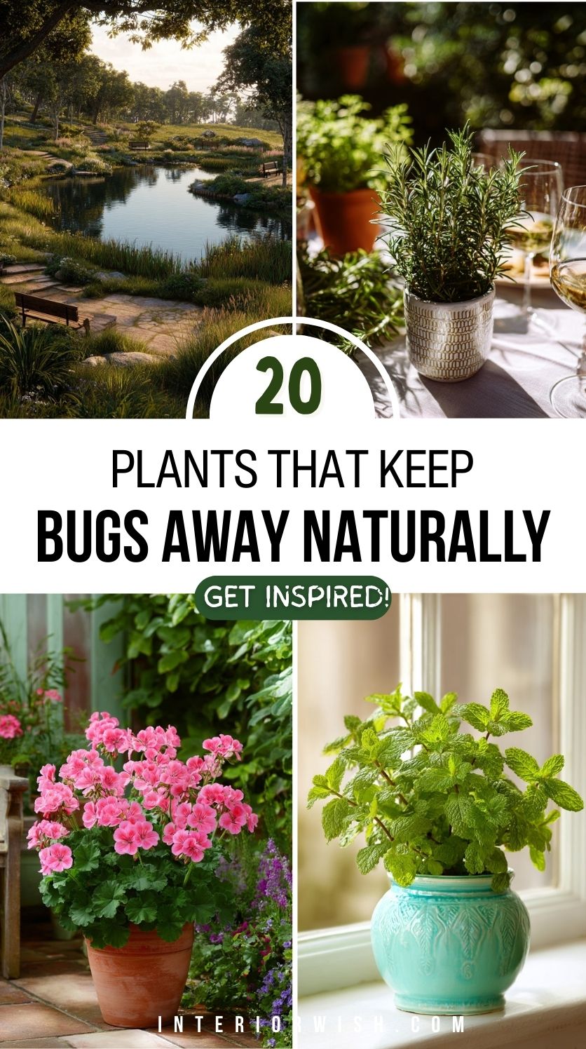 20 Plants That Keep Bugs Away Naturally