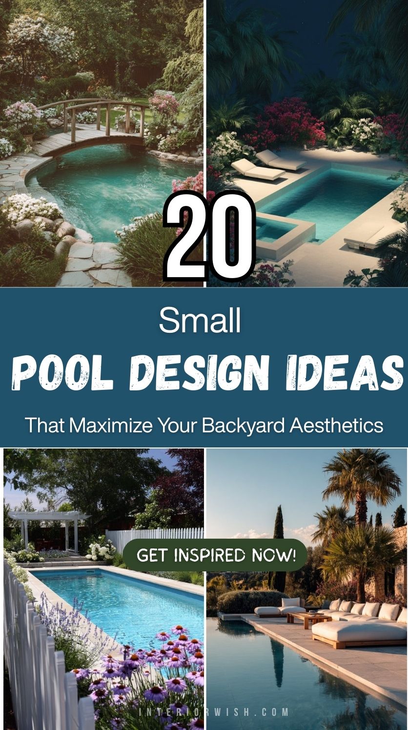 20 Small Pool Design Ideas That Maximize Your Backyard Aesthetics
