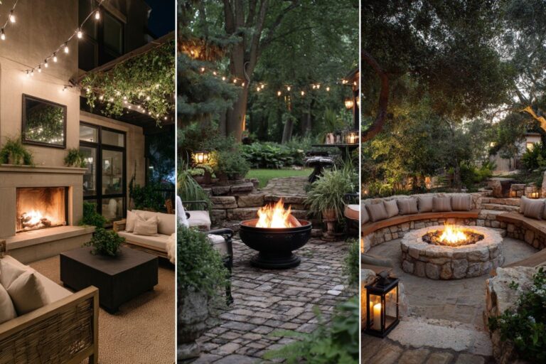 20 Super Cozy Outdoor Fireplaces For Your Backyard