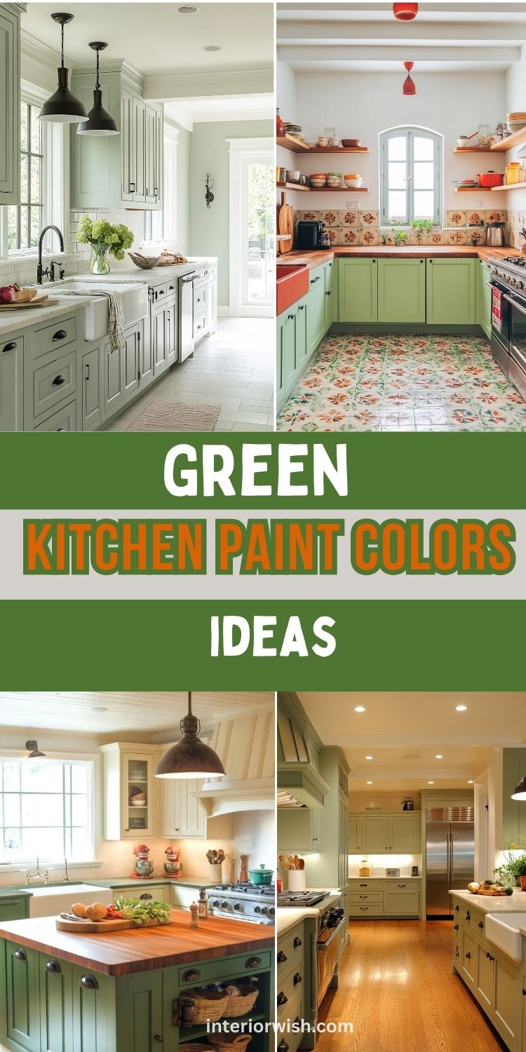 Green Kitchen Paint Colors